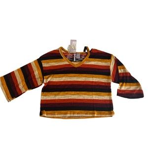 Good Luck Girl Fitted Shirt Size Large, NWT